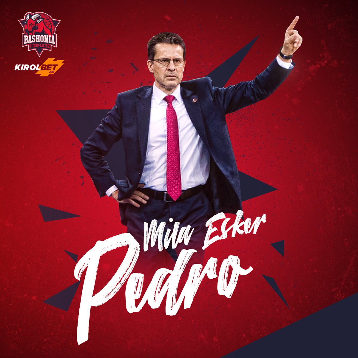 Kirolbet Baskonia destituye a Pedro Martínez y anuncia a Velimir Perasovic