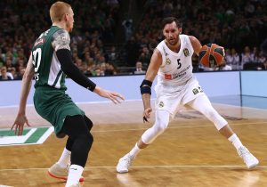 El Madrid tira de oficio y la muñeca de Rudy Fernández para remontar en Kaunas (79-90)