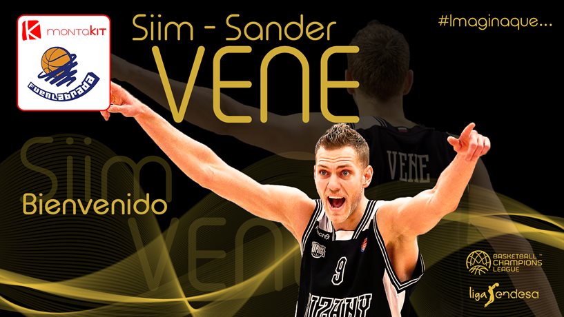 Siim – Sander Vene, rotación interior para Montakit Fuenlabrada