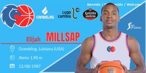Elijah Millsap, músculos NBA para Cafés Candelas Breogán