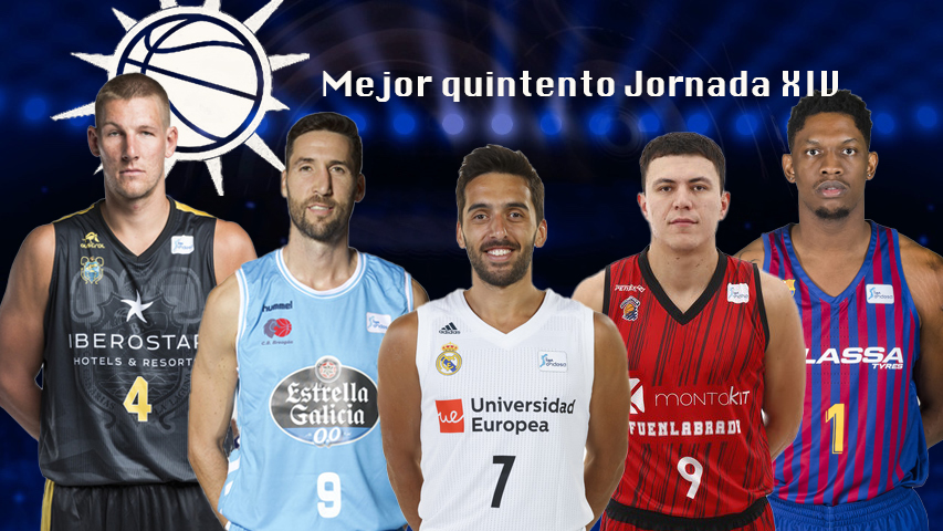 Mejor quinteto Solobasket Jornada XIV Liga Endesa 18/19