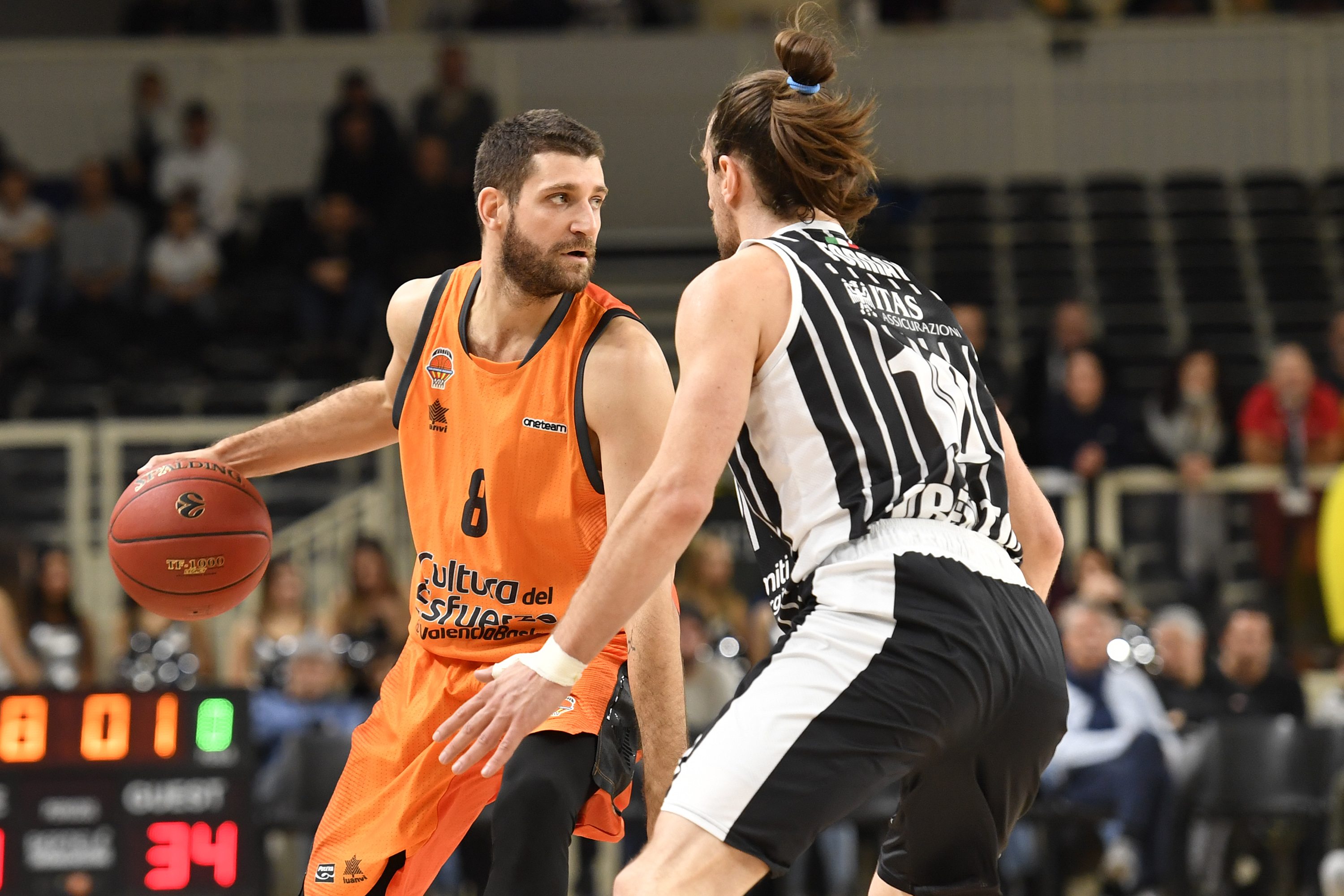 Valencia Basket cierra la fase de grupos con victoria en Trento (83-95)