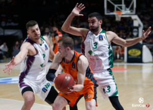Los ‘Thomas’ lideran a Valencia Basket en su victoria ante Unicaja (85-74)