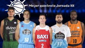 Mejor quinteto Solobasket Jornada XX Liga Endesa 18/19