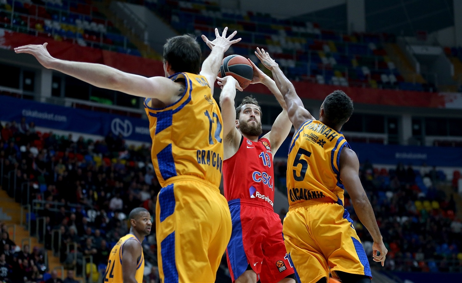 Demasiado CSKA para Herbalife Gran Canaria (107-85)
