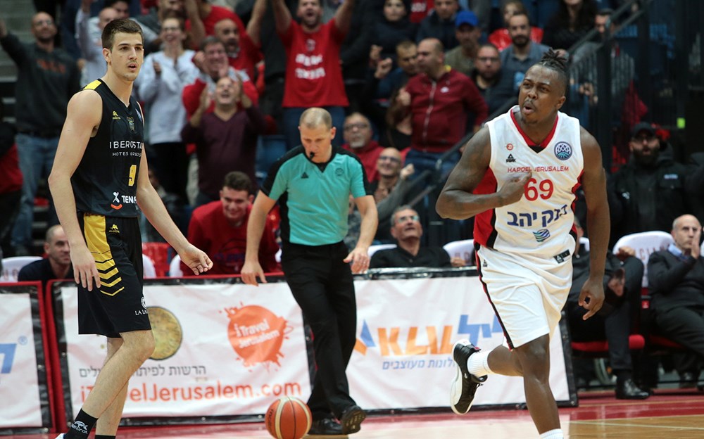 Hapoel e Iberostar Tenerife lo dejan todo para el segundo partido (75-73)