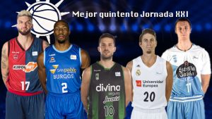 Mejor quinteto Solobasket Jornada XXI Liga Endesa 18/19
