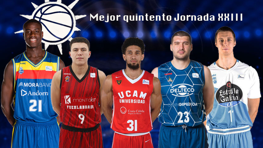Mejor quinteto Solobasket Jornada XXIII Liga Endesa 18/19