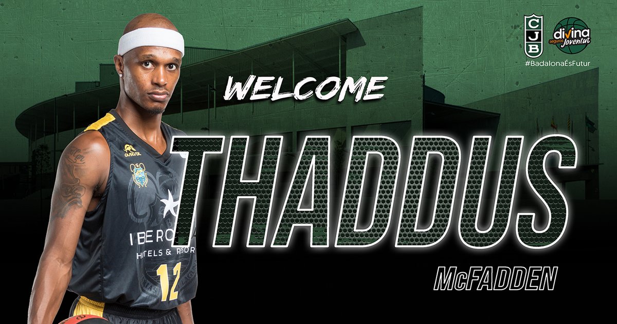 Thad McFadden, nuevo refuerzo del Divina Seguros Joventut