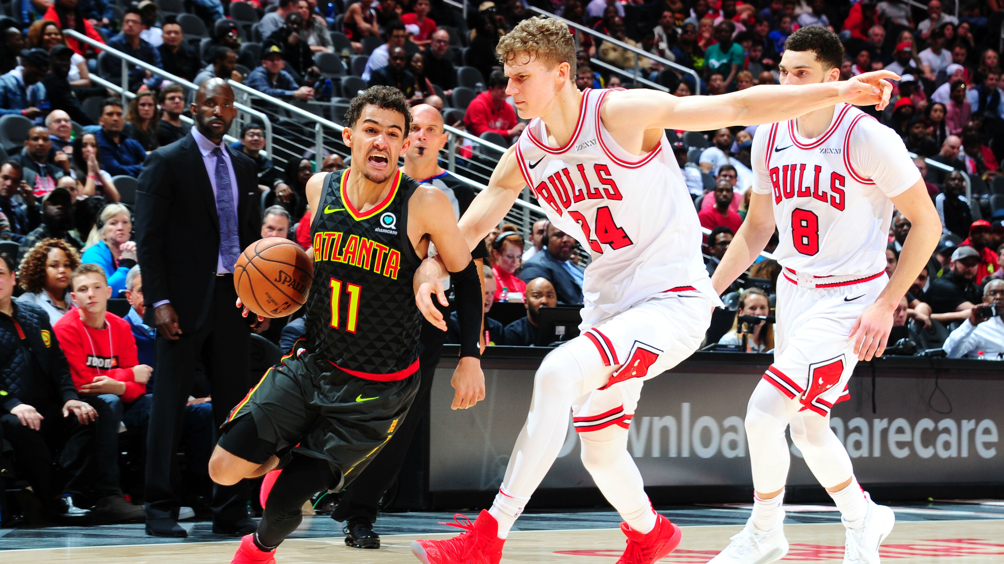 Hawks vs Bulls: cifras increíbles en una noche histórica para Trae Young