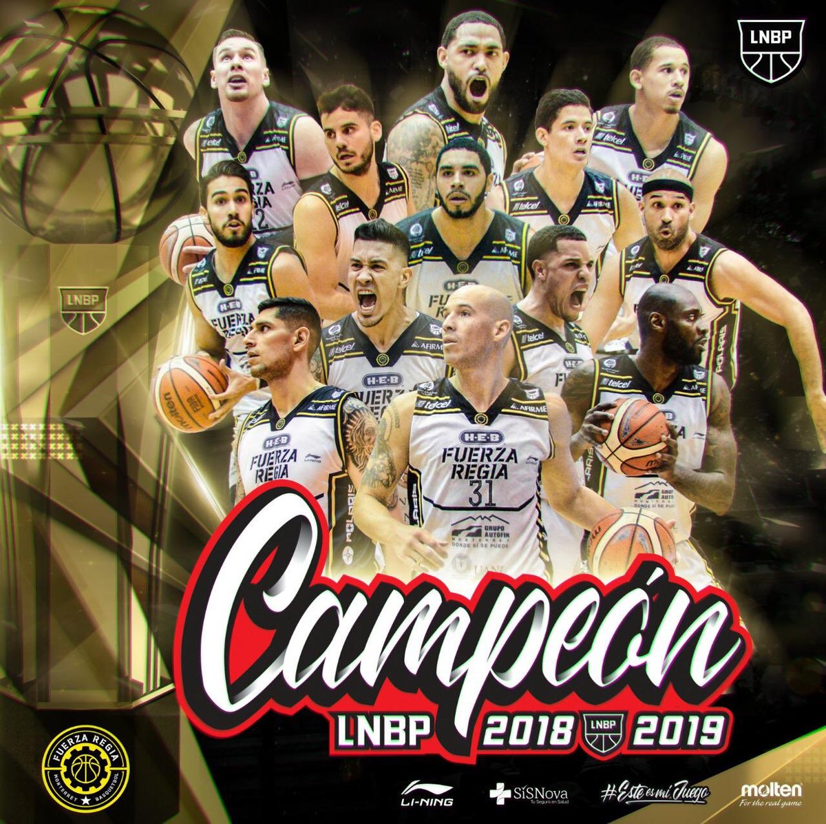 Paco Olmos logra su segundo título de LNBP con Fuerza Regia