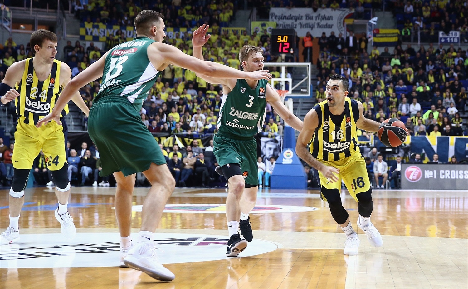 Cuartos de final Euroliga: Fenerbahce vs Zalgiris