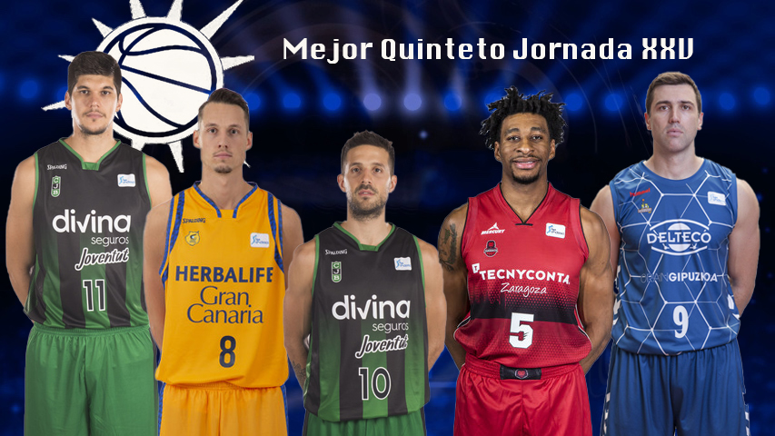 Mejor quinteto Solobasket Jornada XXV Liga Endesa 18/19