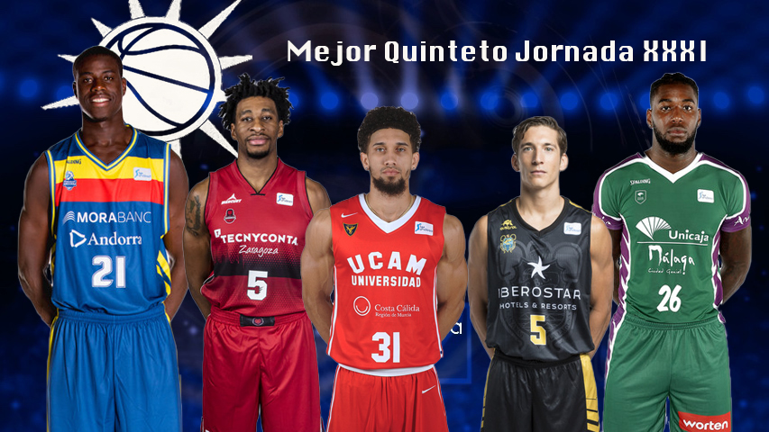 Mejor Quinteto Solobasket Jornada XXXI Liga Endesa