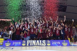 Reyer Venezia campeón de la Lega tras jugarse siete partidos