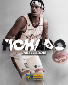 Jarell Eddie, el nuevo arcabucero de los tercios de UCAM Murcia