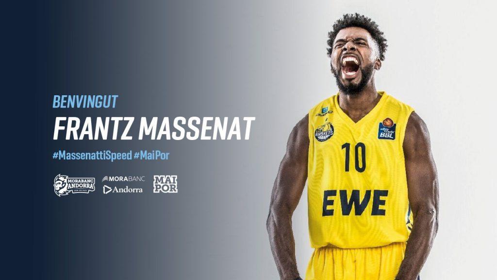 Madurez y defensa para MoraBanc Andorra: llega Frantz Massenat