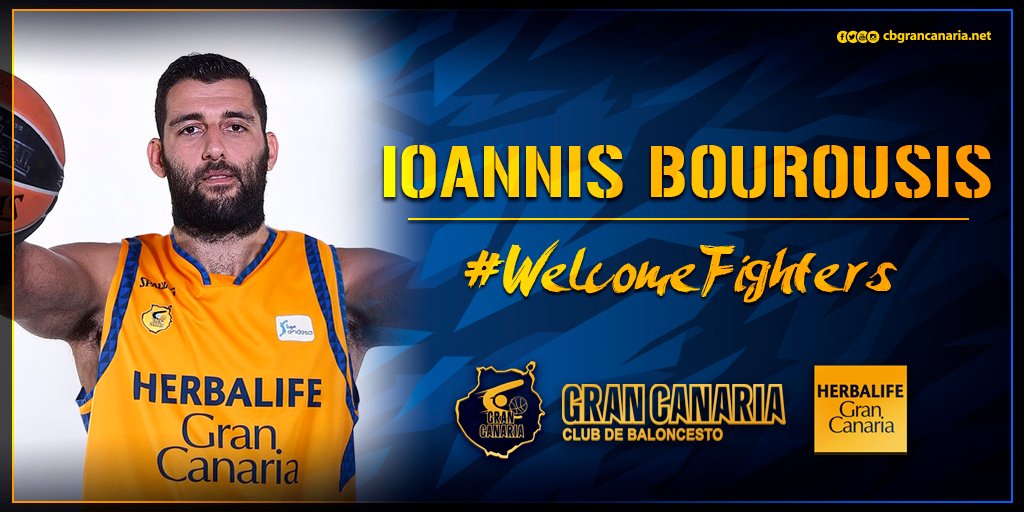 Herbalife Gran Canaria trae a Bourousis de vuelta a la Liga Endesa