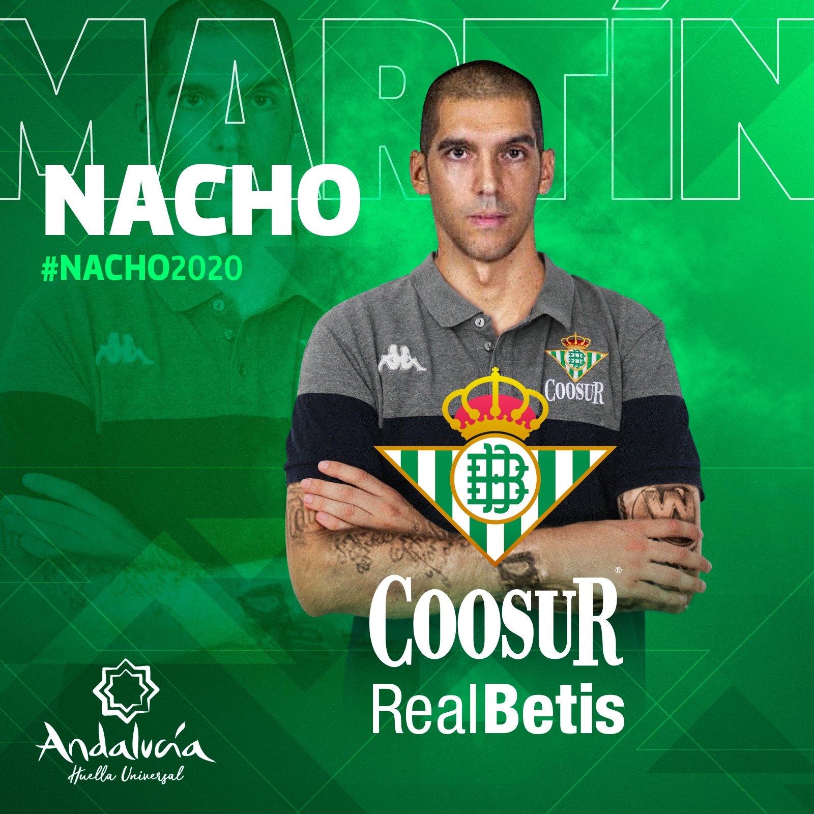 Nacho Martín llega al Betis para darle músculo y puntos a la pintura verdiblanca