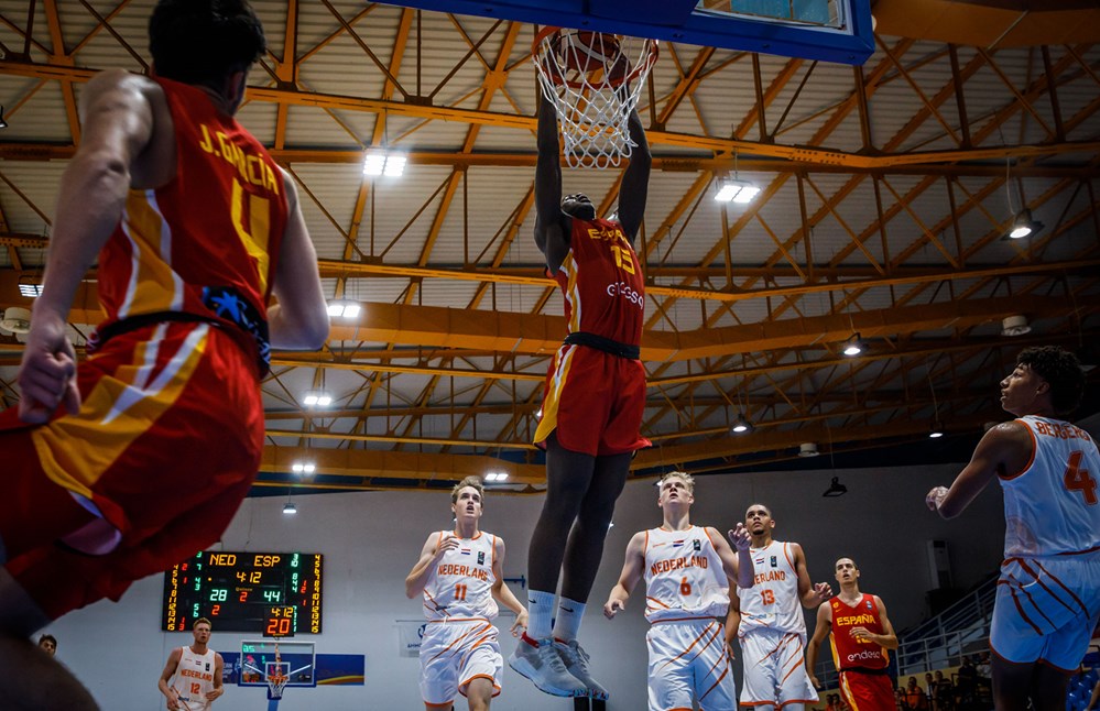 Europeo U18M (J1): España consigue una cómoda victoria con Garuba de líder (65-98)