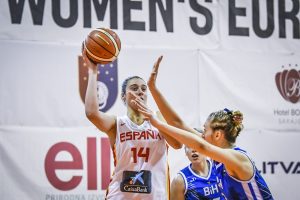 Europeo U18F (1/8): España saca su mejor versión al ritmo de Raquel Carrera (109-36)
