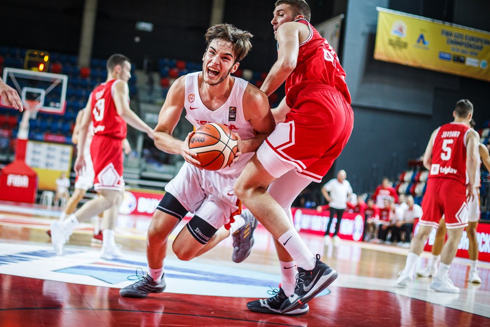 Europeo U20M (J1): España golpea con autoridad en su estreno (85-73)