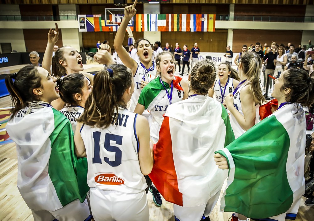 Europeo U18F (Final): Italia se alza con el título (70-62); España quinta