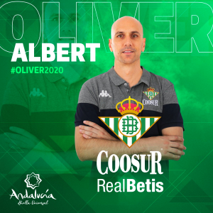 Coosur Real Betis consigue al veterano de la liga: Albert Oliver