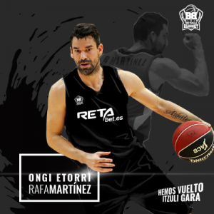 Triples de leyenda para RETAbet Bilbao Basket: llega Rafa Martínez