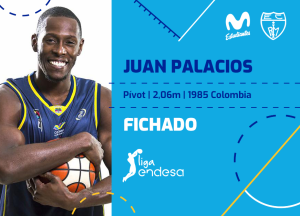 Juan Palacios, músculo y rebotes para la pintura de Movistar Estudiantes