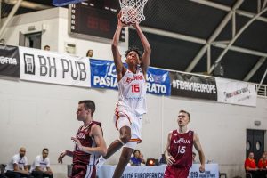 Europeo U16M (J2): Michael Caicedo arrolla a Letonia (87-51)
