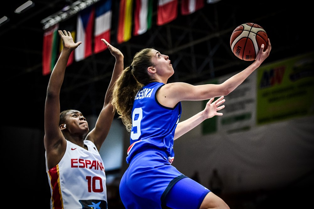 Europeo U20F (1/4): Fassina lidera a Italia y aparta a España de las medallas (62-71)