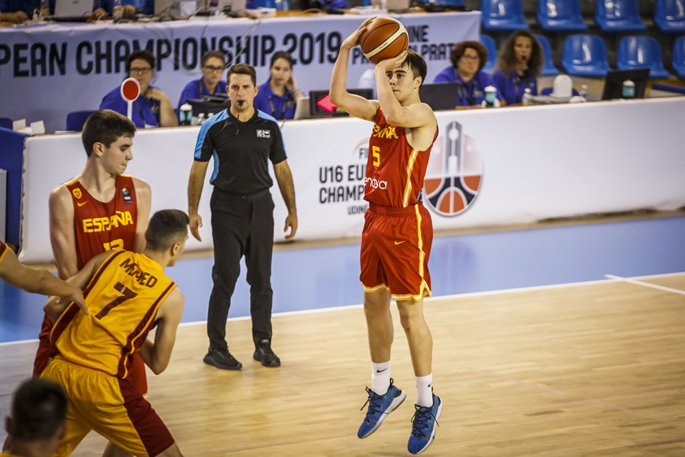 Europeo U16M (J1): España sufre para estrenarse con victoria (57-61)