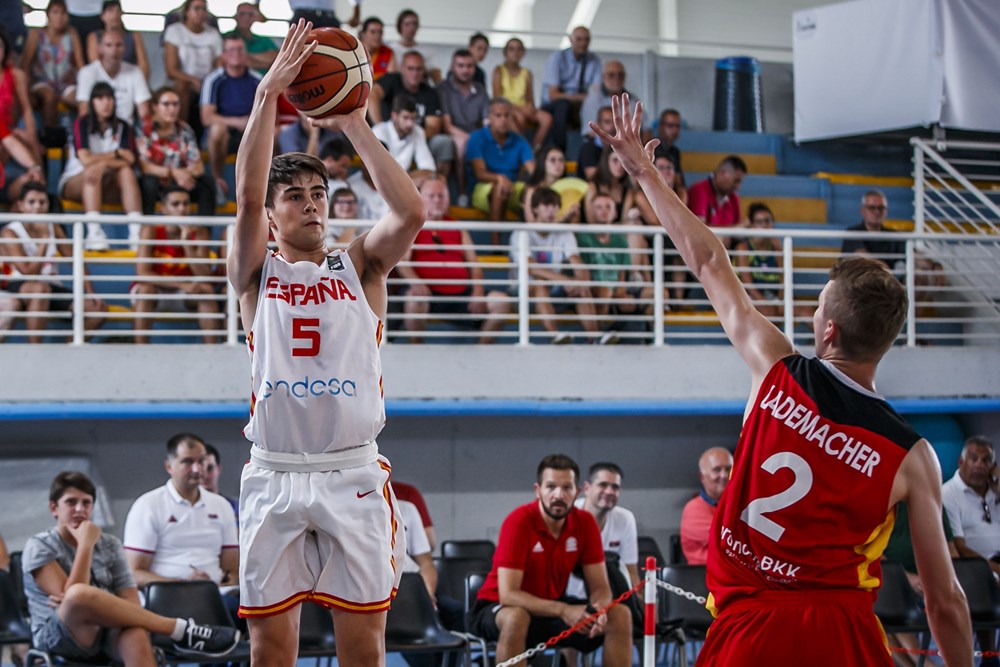 Europeo U16M (1/8): España sufre al final contra Alemania pero pasa a cuartos (62-60)