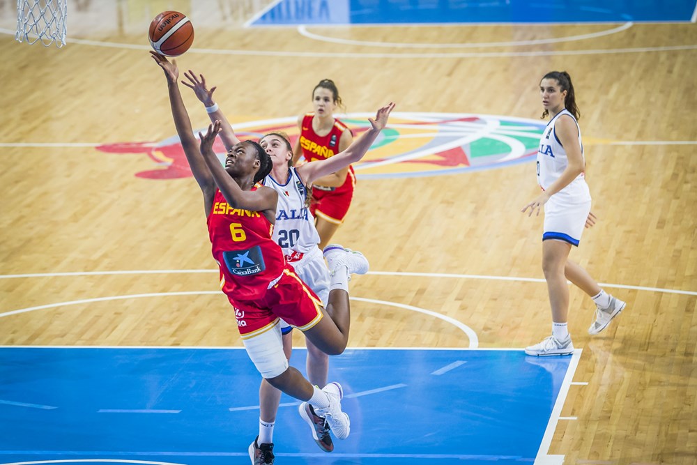 Europeo U16F (1/4): España clasifica para semifinales tras una gran primera mitad (53-73)