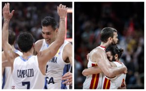 España, ‘El Guante’, frente a la creatividad de Argentina