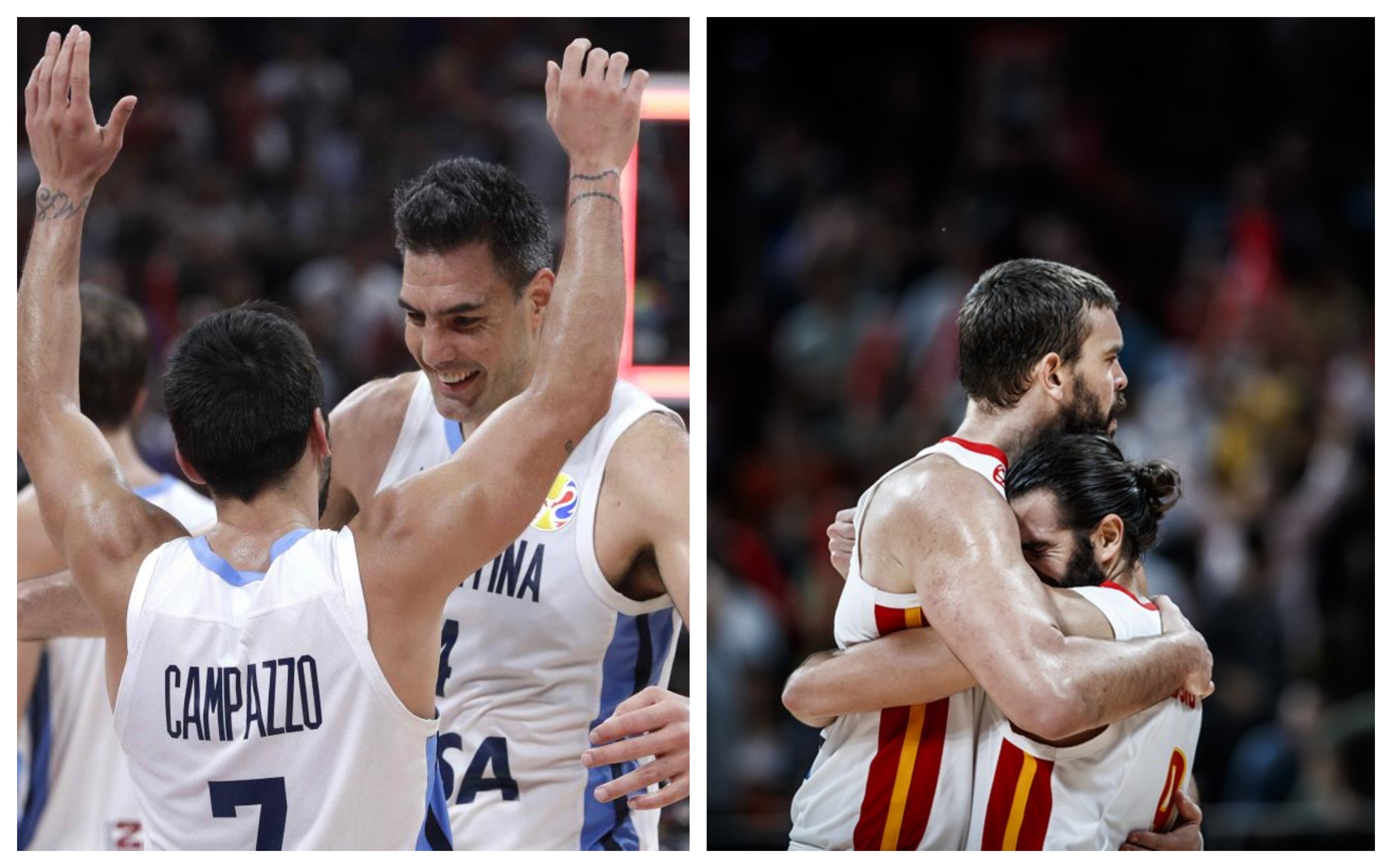 España, ‘El Guante’, frente a la creatividad de Argentina