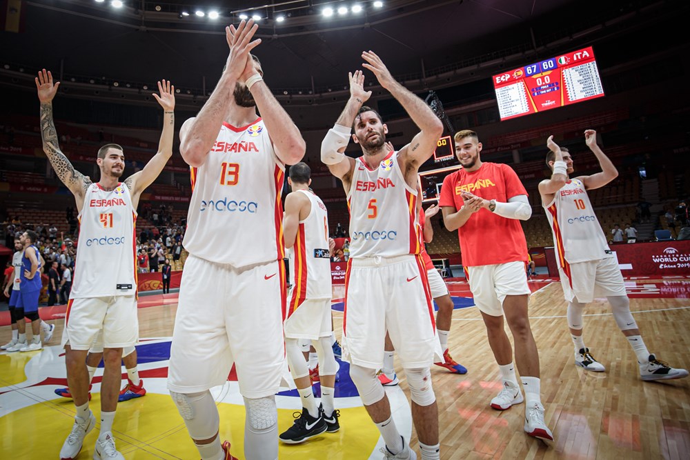 Copa del Mundo China 2019 (D9): Menú del día. España-Serbia a las 14:30