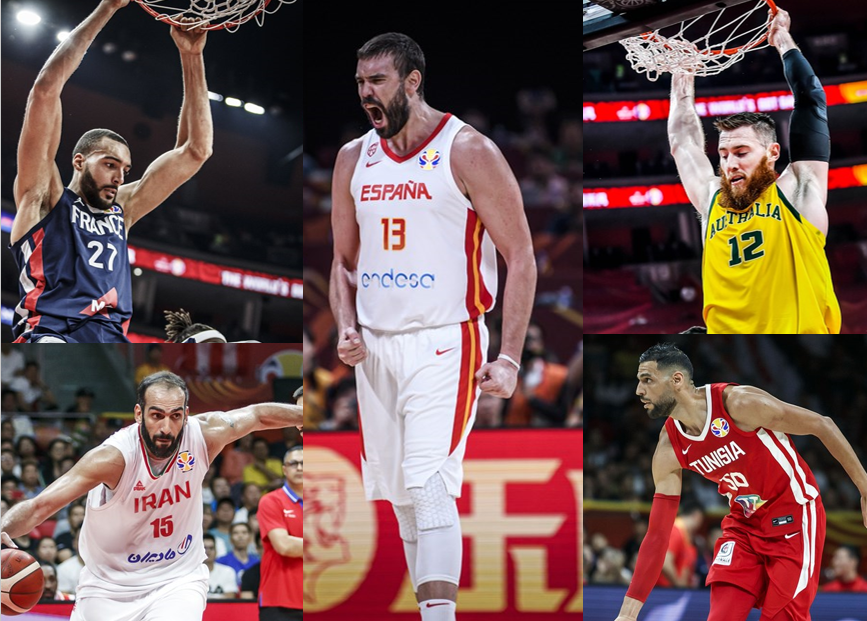 Los mejores jugadores del Mundial V: Pívots