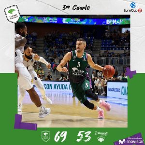 Unicaja juega su mejor partido de esta temporada contra Trento (93-74)