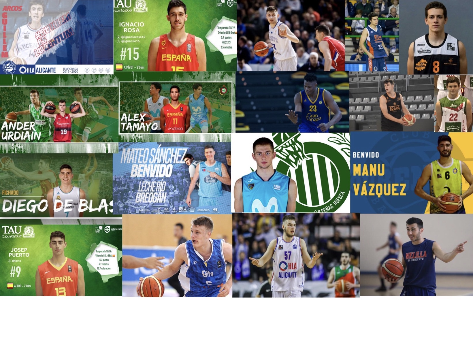 La lista de los 20 jugadores más jóvenes de LEB Oro