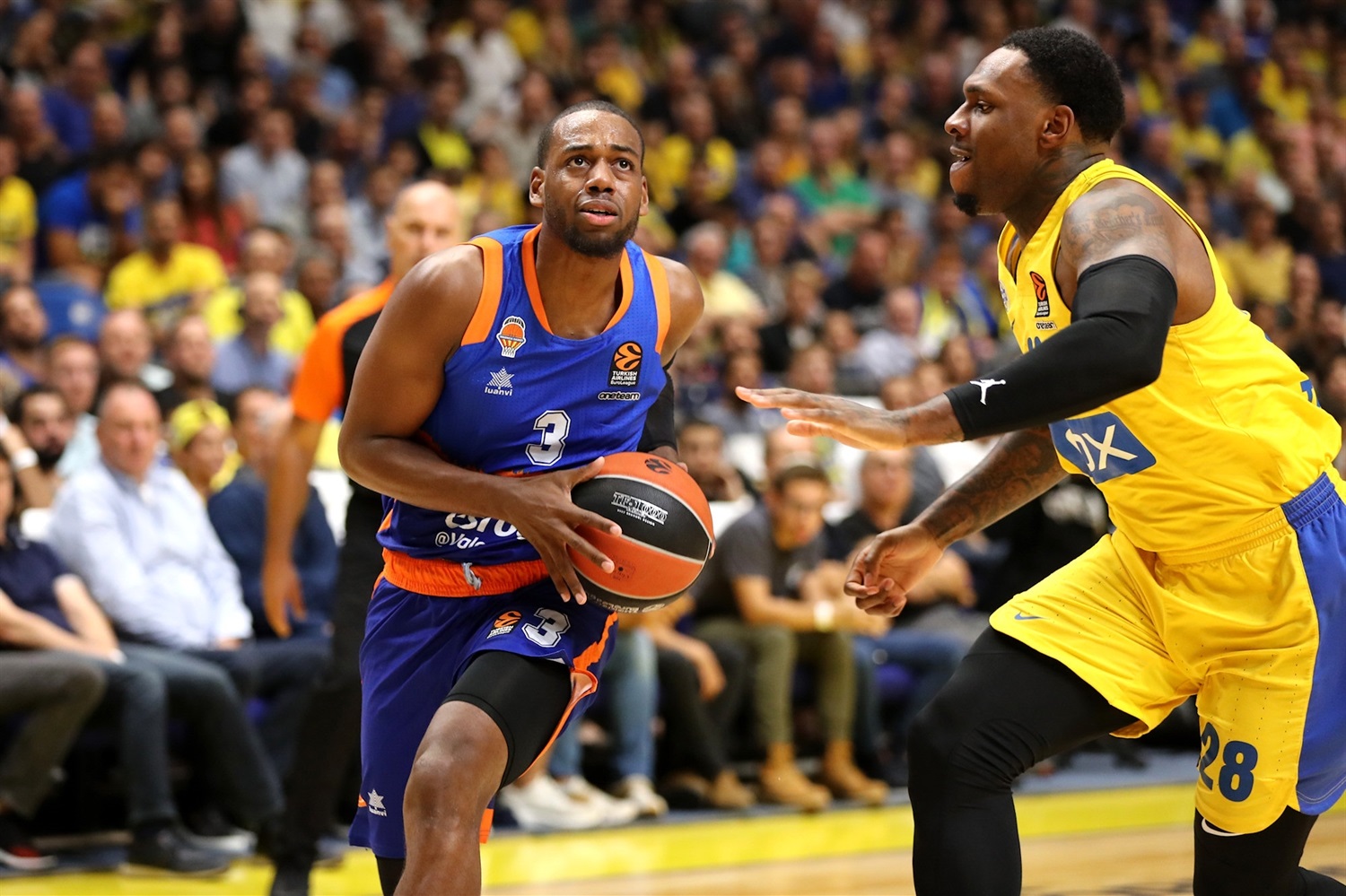 Un timorato Valencia Basket sucumbe ante Maccabi FOX Tel Aviv (76- 63)