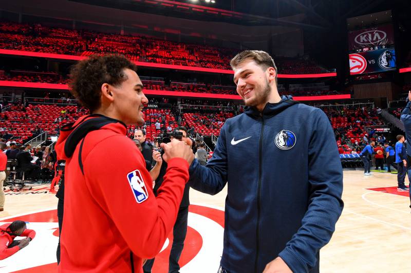 Luka Doncic y Trae Young: todos los jugones sonríen igual