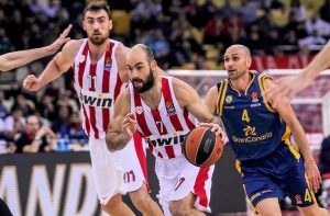 Herbalife Gran Canaria se topa ante el mejor Spanoulis y cae en Grecia (98-77)