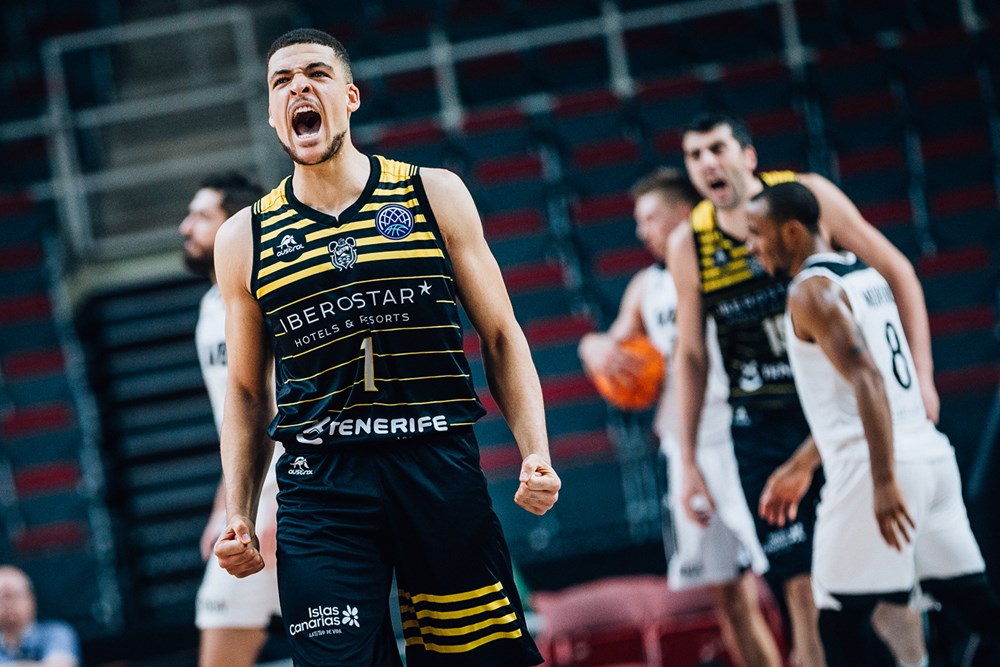 Nueva remontada de Iberostar Tenerife para seguir invicto en la BCL (64-68)