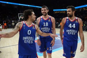 Euroliga (J20): Resúmenes, clasificación y mejor quinteto