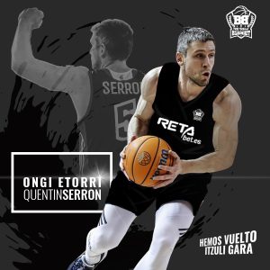 RETAbet Bilbao Basket completa su plantilla con Quentin Serron