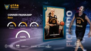 Conner Frankamp, nuevo artillero de UCAM Murcia
