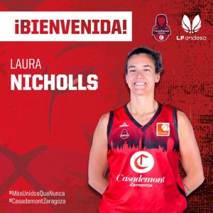 Zoco LFEndesa: Tamara Abalde, a Araski; Laura Nicholls y Handy, a Zaragoza