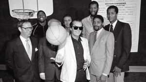 Lakers y Hollywood, la pareja más glamurosa de la NBA